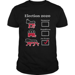 Election 2020 Democrat Republican Joe Exotic Shirt